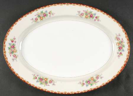 Roslyn 16" Oval Serving Platter