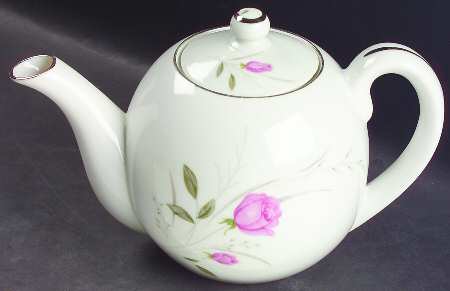 Sterling Rose Teapot & Lid