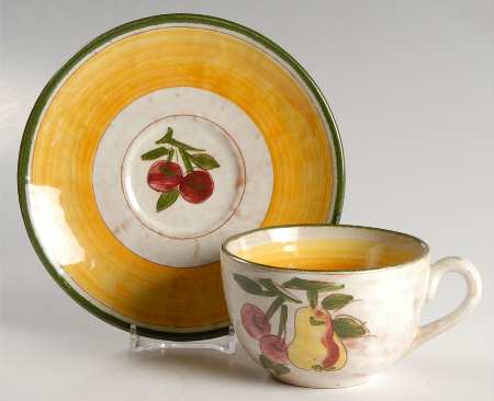 Festival Flat Cup & Saucer Set
