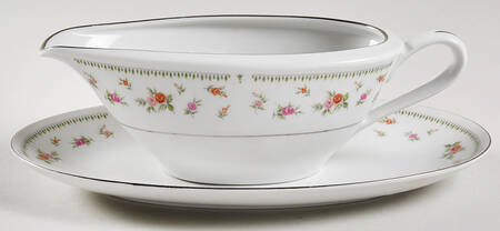 Alicia Gravy Boat & Underplate