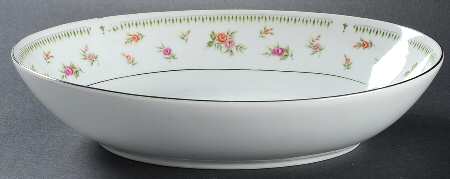 Alicia 10" Oval Vegetable Bowl