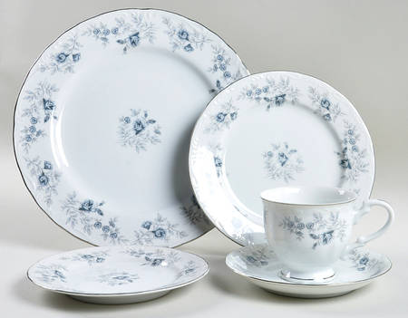 Baroque Bleu 5 Piece Place Setting