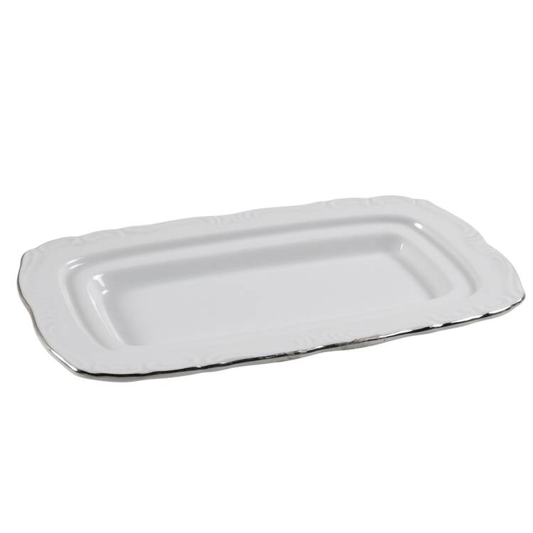 Baroque Bleu 1/4 Lb Butter No Lid