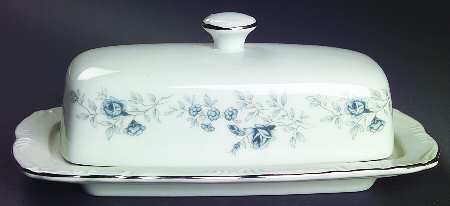 Baroque Bleu 1/4 Lb Covered Butter
