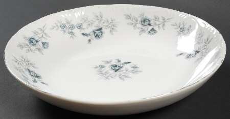 Baroque Bleu Coupe Soup Bowl