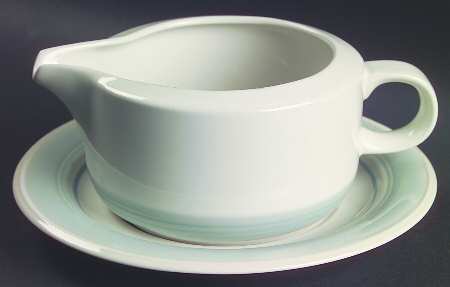 Blue Mist Gravy Boat & Underplate