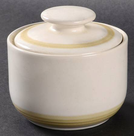 Pebbled Shore Sugar Bowl & Lid