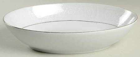 Demure 10" Oval Vegetable Bowl