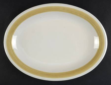 Pebbled Shore 12" Oval Serving Platter