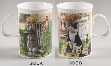 Farm Yard Cat Mug by Dunoon
