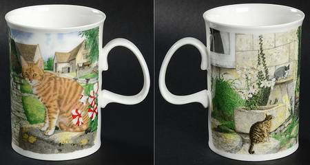 Farm Yard Cat Mug