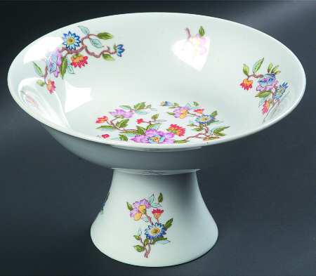 Le Jardin Round Compote (Height X Width)
