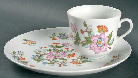 Le Jardin Snack Plate & Cup Set