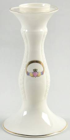 Claddagh Tall Candlestick