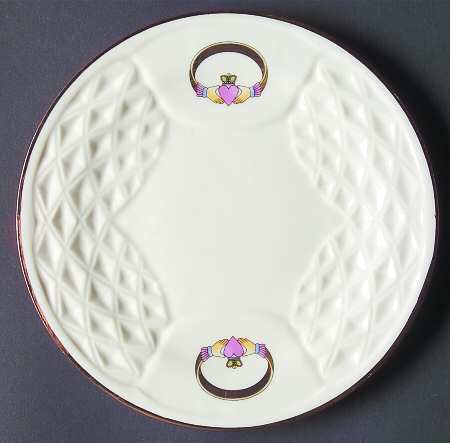 Claddagh Bread & Butter Plate