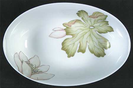 Magnolia 10" Oval Vegetable Bowl
