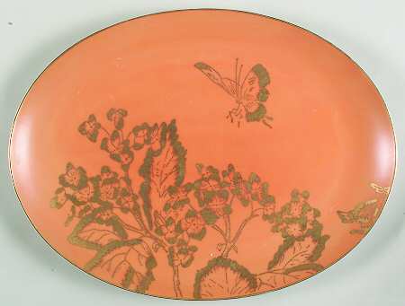 Persimmon 14" Oval Serving Platter