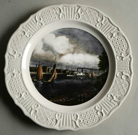 Currier & Ives Dinner Plate
