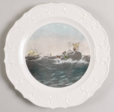 Currier & Ives Dinner Plate
