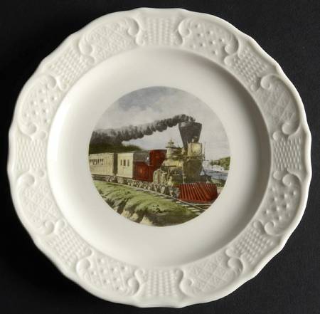 Currier & Ives Bread & Butter Plate
