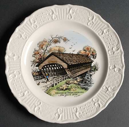 Currier & Ives Dinner Plate