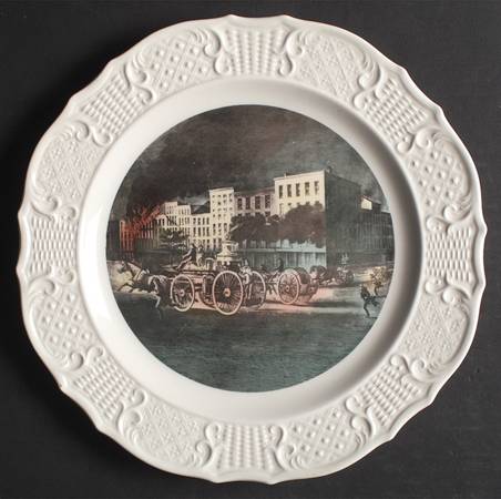 Currier & Ives Dinner Plate