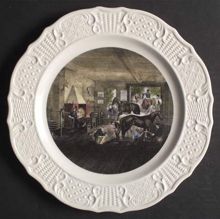 Currier & Ives Dinner Plate