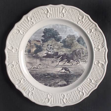 Currier & Ives Dinner Plate