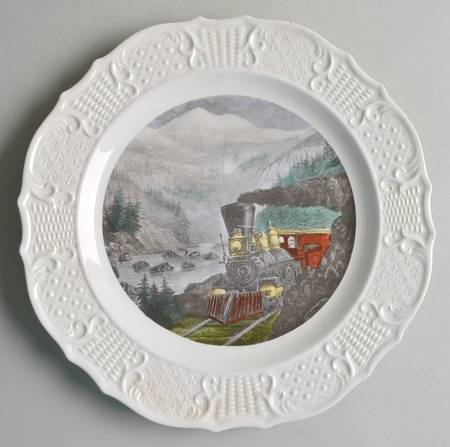 Currier & Ives Dinner Plate