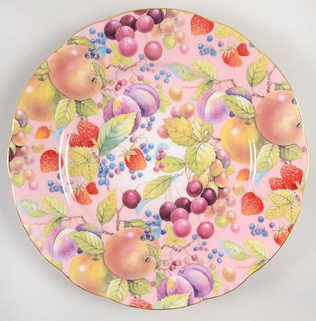 English Harvest Salad Plate