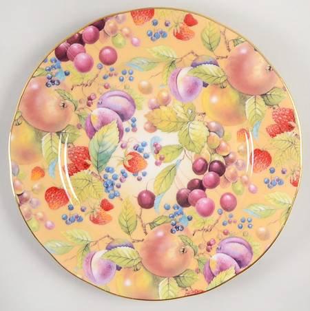 English Harvest Salad Plate