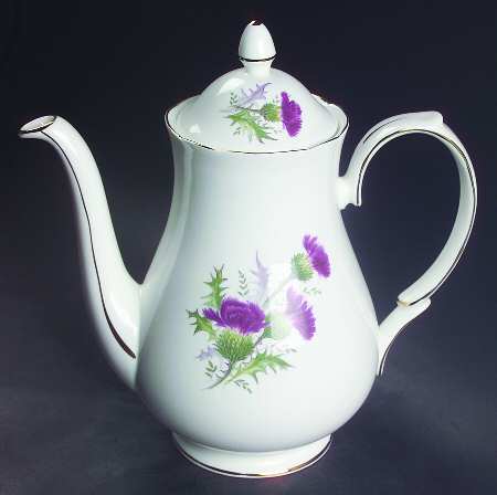 Highland Beauty Coffee Pot & Lid