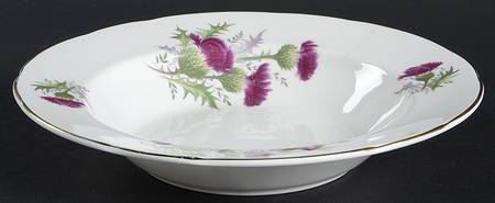 Highland Beauty Rim Soup Bowl