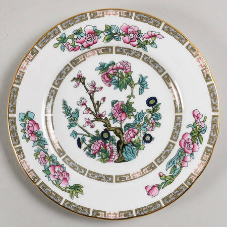 Indian Tree Bread & Butter Plate/Gravy Underplate by Duchess