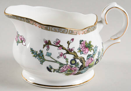 Indian Tree Round Gravy Boat