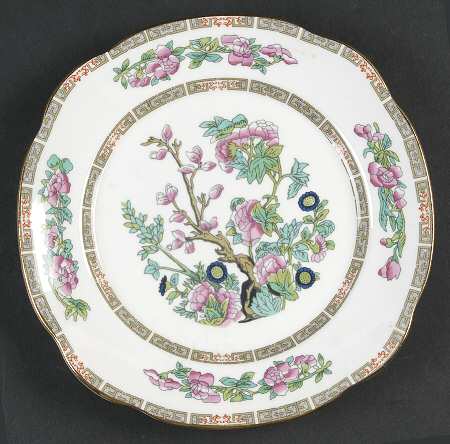 Indian Tree Square Salad Plate