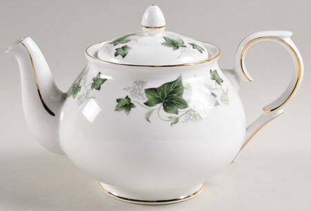 Ivy Teapot & Lid