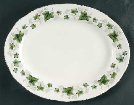 Ivy 13" Oval Serving Platter