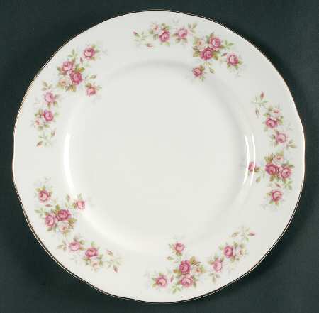 June Bouquet Luncheon Plate