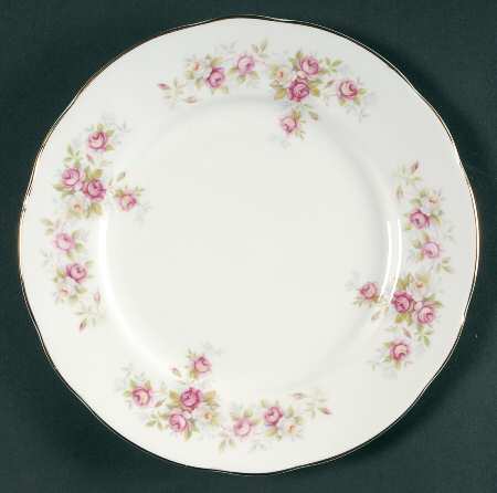 June Bouquet Salad Plate