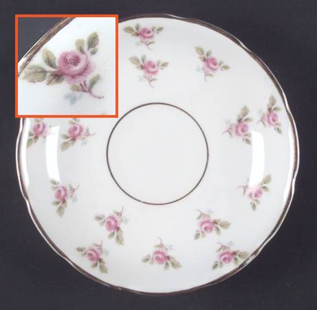 Rosebud Saucer by Duchess