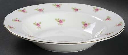 Rosebud Rim Soup Bowl