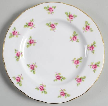 Rosebud Bread & Butter Plate