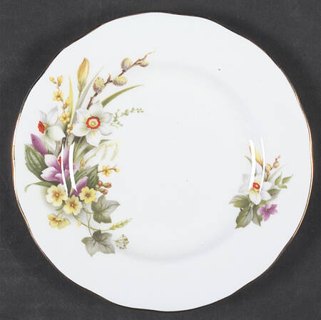 Spring Bread & Butter Plate