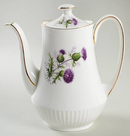 Thistle Coffee Pot & Lid