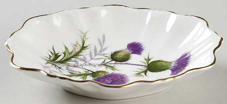 Thistle 5" Oval Sweet Meat Dish