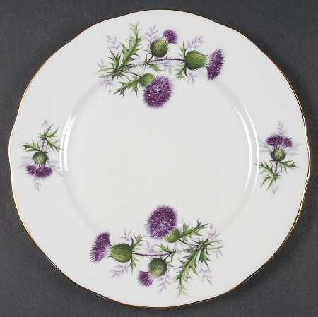 Thistle Salad Plate by Duchess