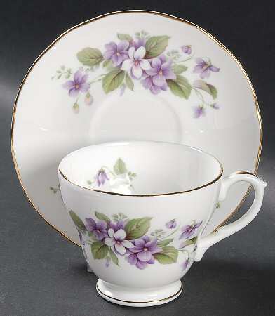 Tivoli Footed Cup & Saucer Set