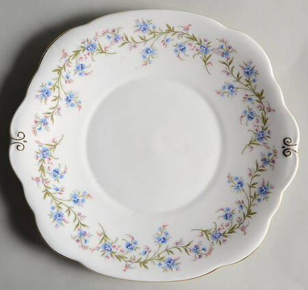 Tranquility Handled Cake Plate