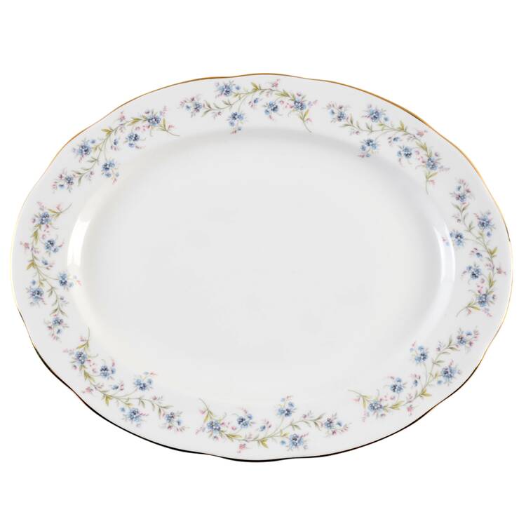 Tranquility 13" Oval Serving Platter